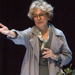 En "La profesora", Isabel Ordaz comparte la escena del Teatro Bellas Artes con Marcial Álvarez 