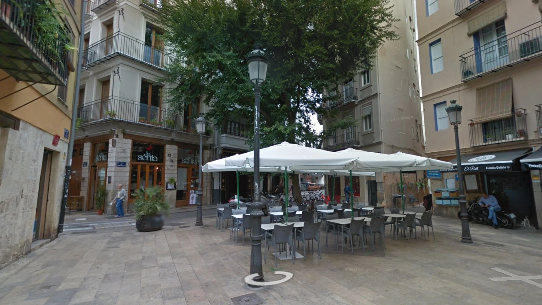 Esta calle en el centro de Valencia está compuesta solo por dos letras