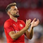 Cristhian Stuani con el Girona