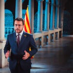 Pere Aragonès en el mensaje de la Diada 