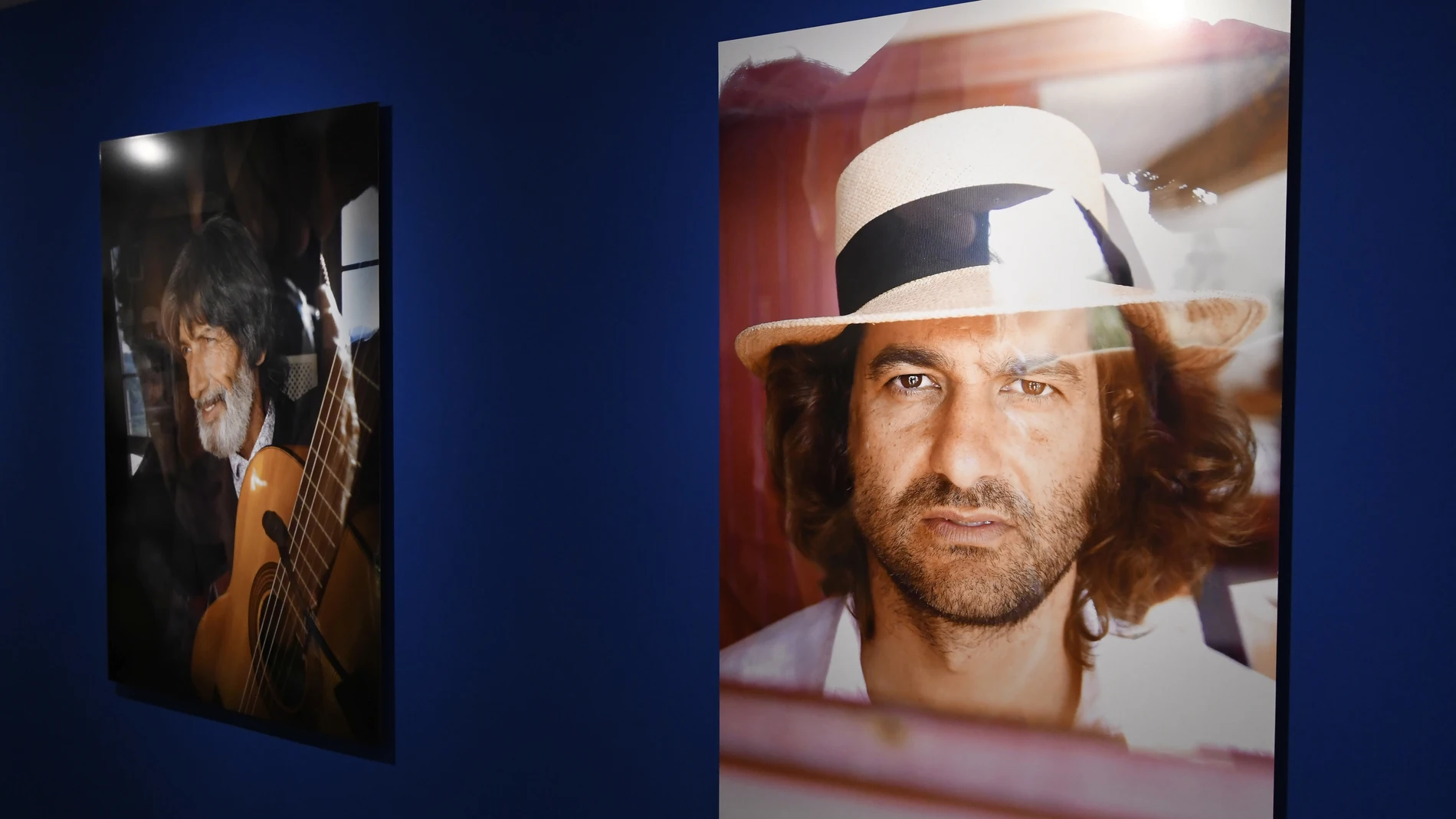 Dos fotografías expuestas en la muestra