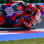 Marc Márquez, con la Honda de 2024