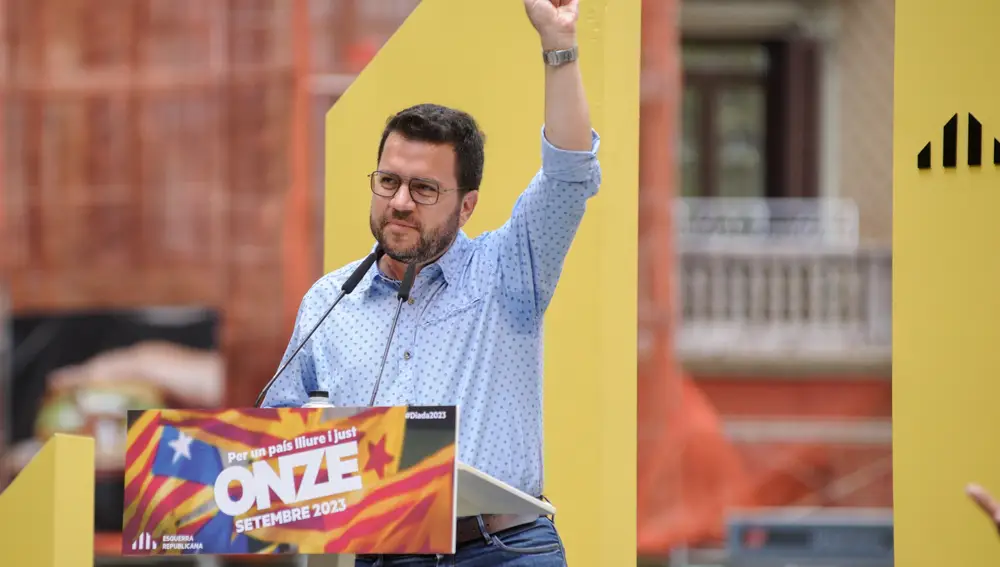Acto de ERC con motivo de la Diada de Catalunya