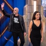 Inma Cuesta y Luis Tosar', a su entrada al plató de 'El Hormiguero'