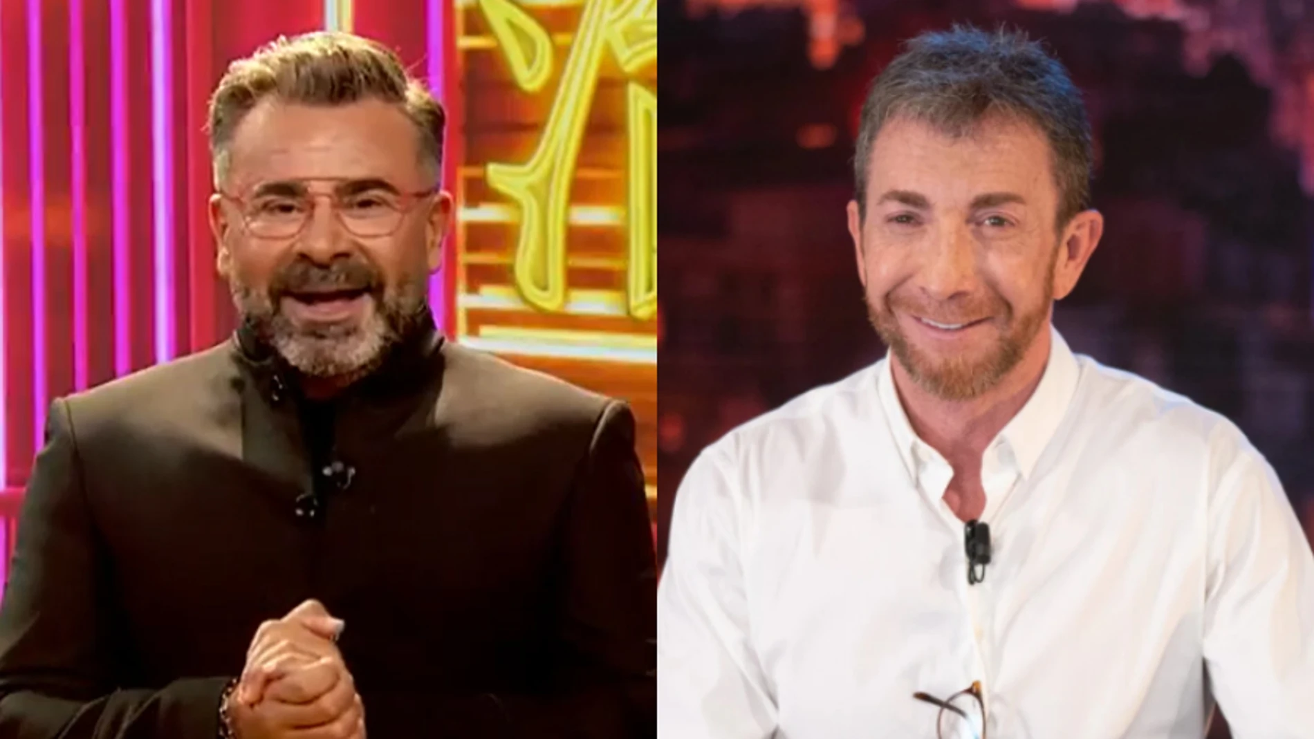 Jorge Javier Vázquez y Pablo Motos, presentadores de televisión