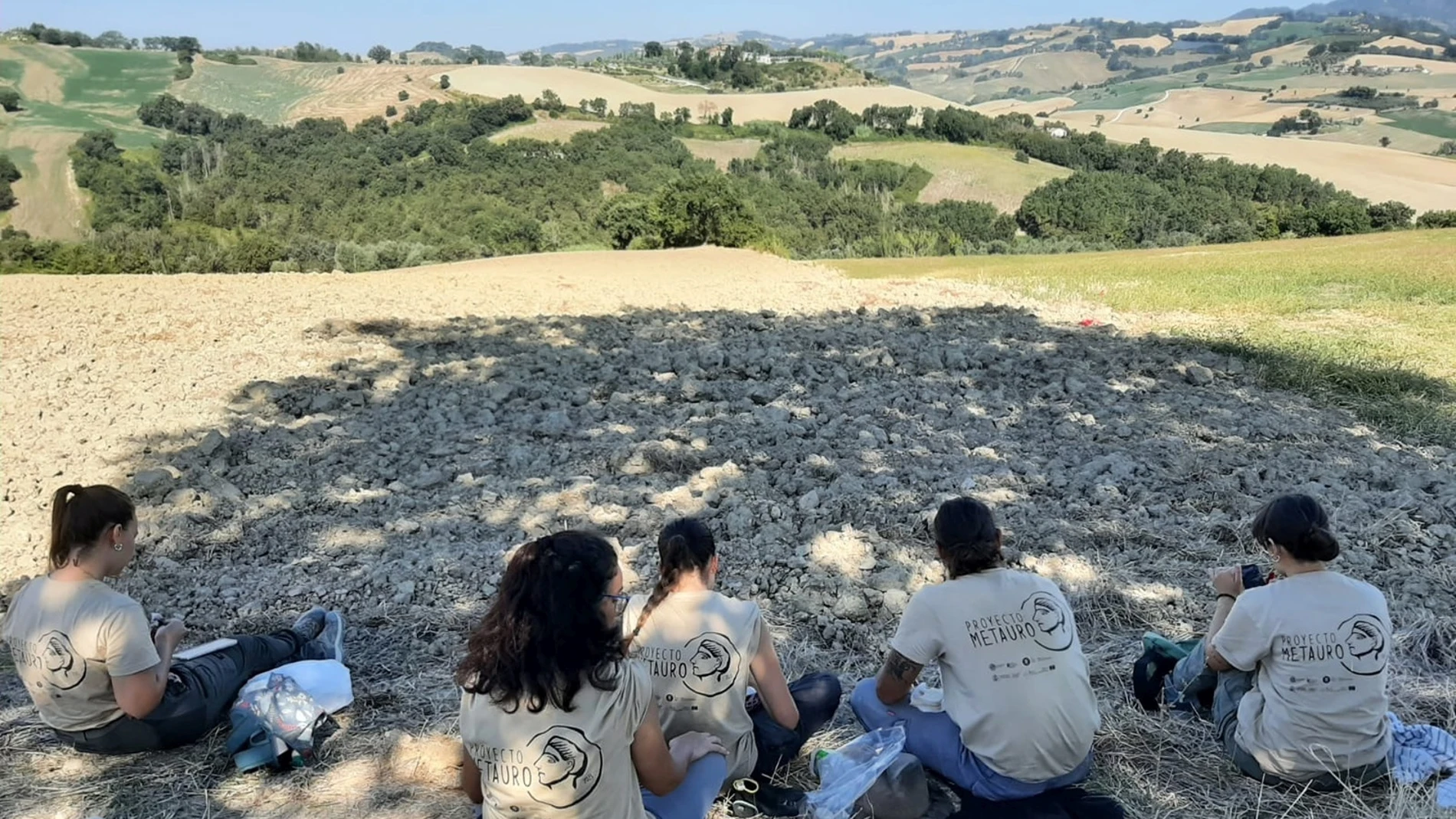 Trabajos arqueológicos del Proyecto Metauro