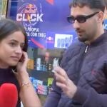 La periodista Isa Balado y el presunto autor de una agresión sexual