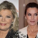 Montaje de Terelu Campos y la Reina Letizia