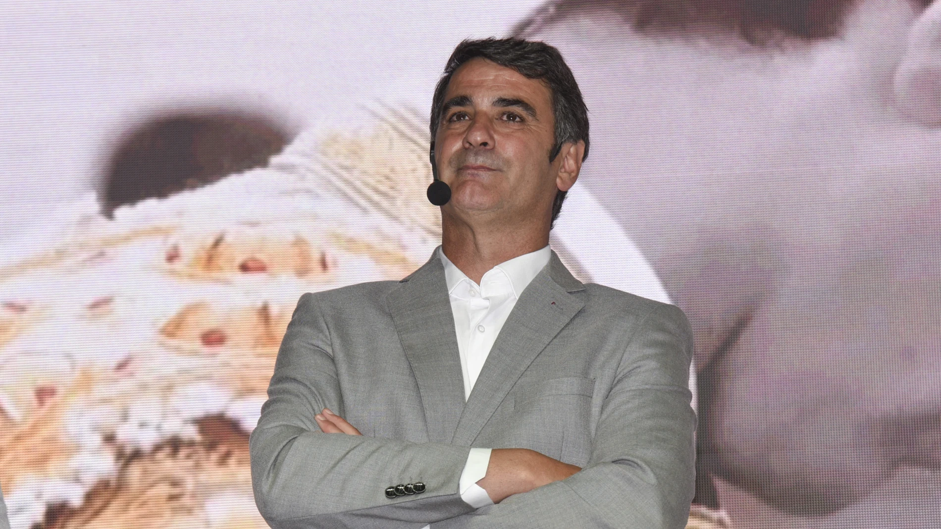Jesulín durante el pregón de las fiestas de Ubrique
