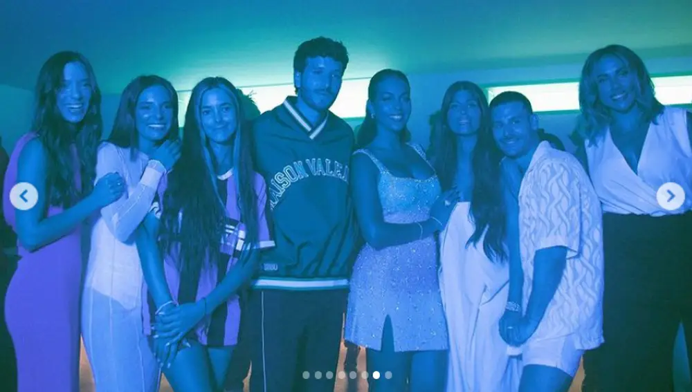 Georgina Rodríguez y Sebastián Yatra