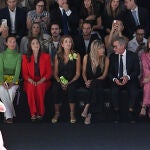 Begoña Gómez en el desfile de Pedro del Hierro.