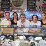 El líder del PP, Alberto Núñez Feijóo, en la Feria de Albacete