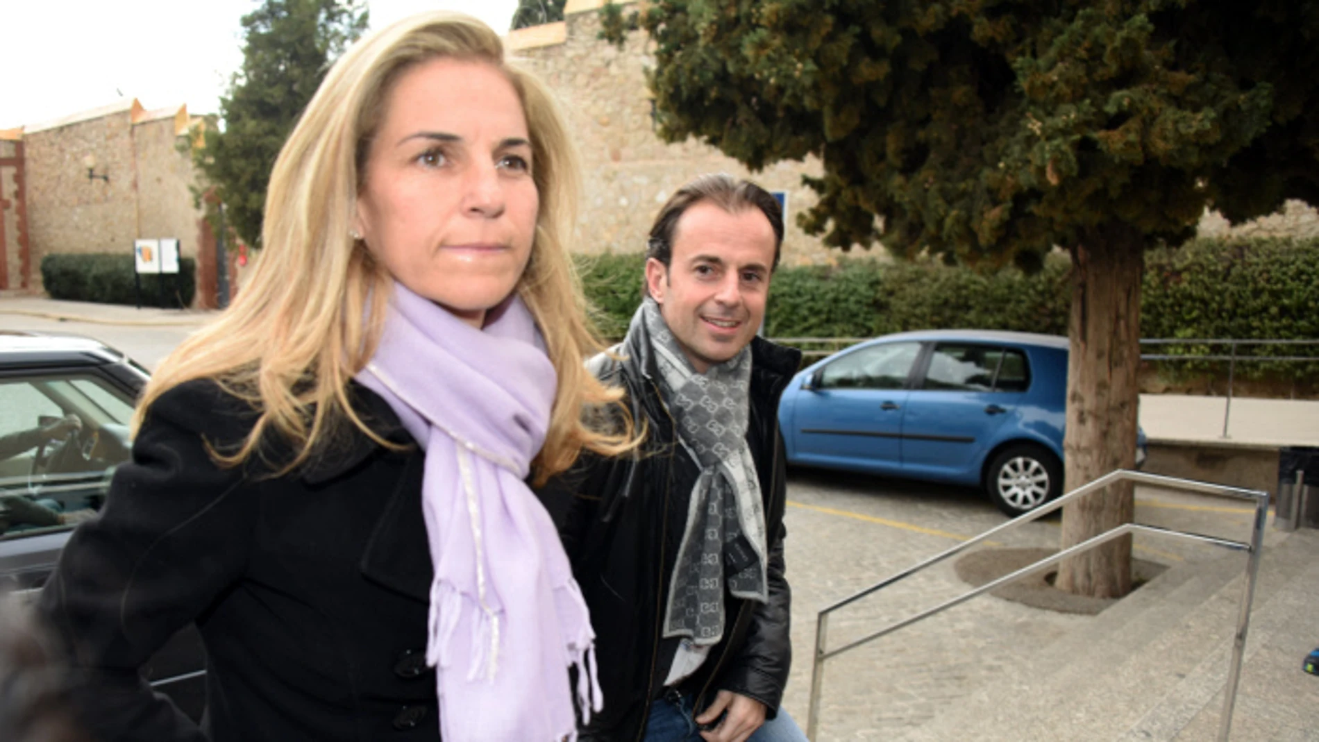 Arancha Sánchez Vicario y Josep Santacana