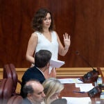 MADRID.-Ayuso lamenta la expulsión de Nicolás Redondo del PSOE: "Luchaba por la libertad y la paz en España"