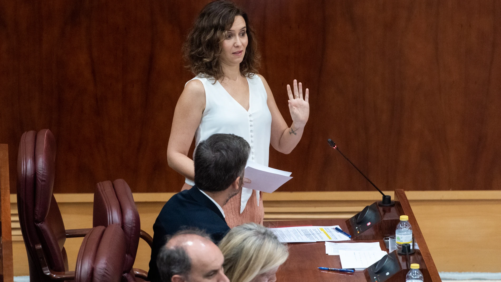 MADRID.-Ayuso lamenta la expulsión de Nicolás Redondo del PSOE: "Luchaba por la libertad y la paz en España"