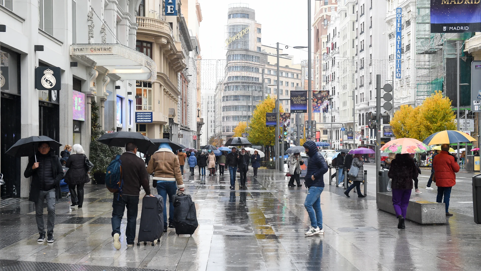 Las lluvias darán a Madrid un aspecto más otoñal