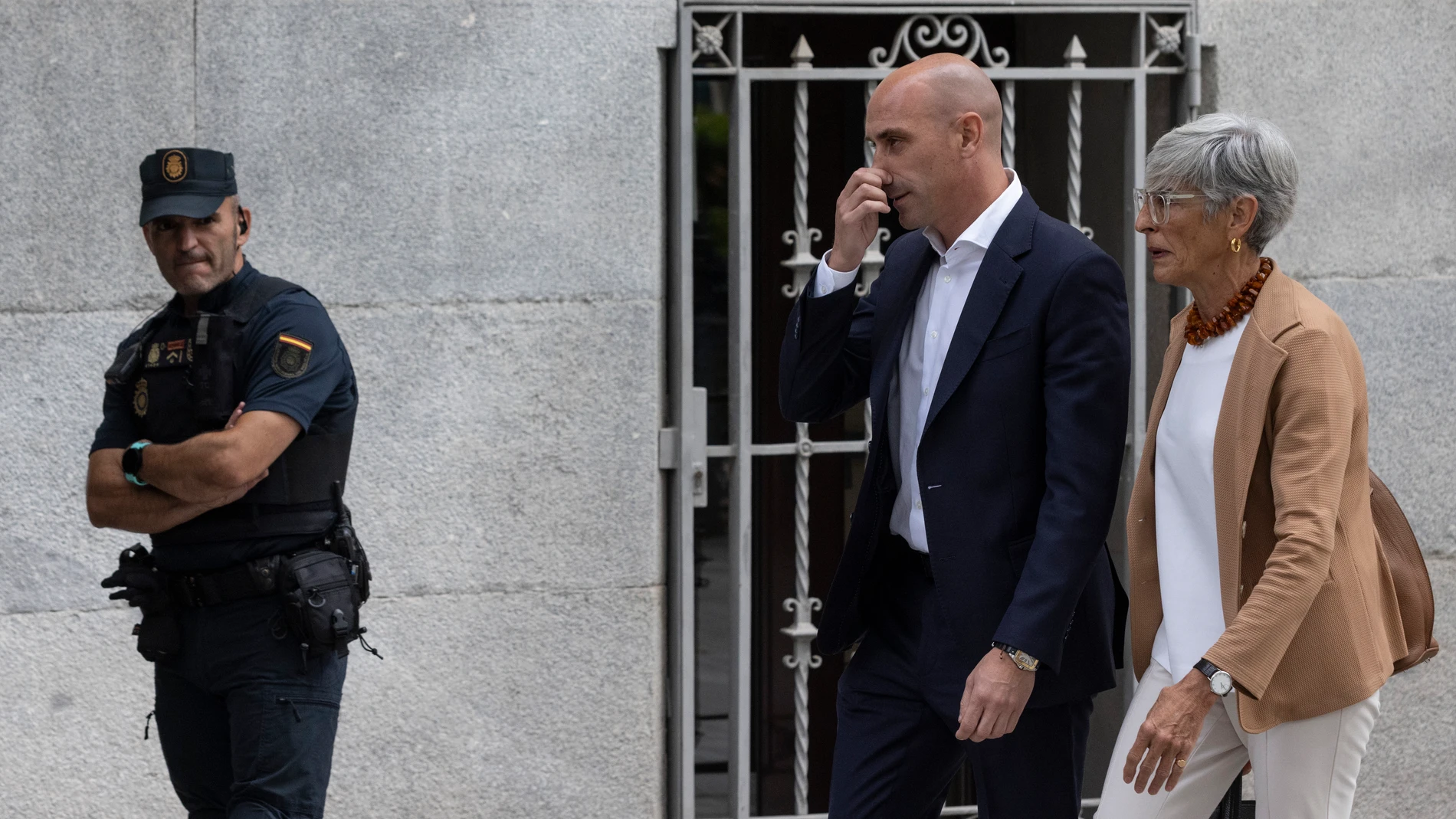 Luis Rubiales en la Audiencia Nacional @Gonzalo Pérez Mata