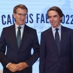 Feijóo y Aznar, juntos este viernes en el Campus FAES tras su apelación conjunta a dar la batalla contra la amnistía