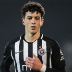 Nemanja Jovic con el Partizán de Belgrado