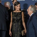 La Reina Letizia en unos premios en Barcelona.