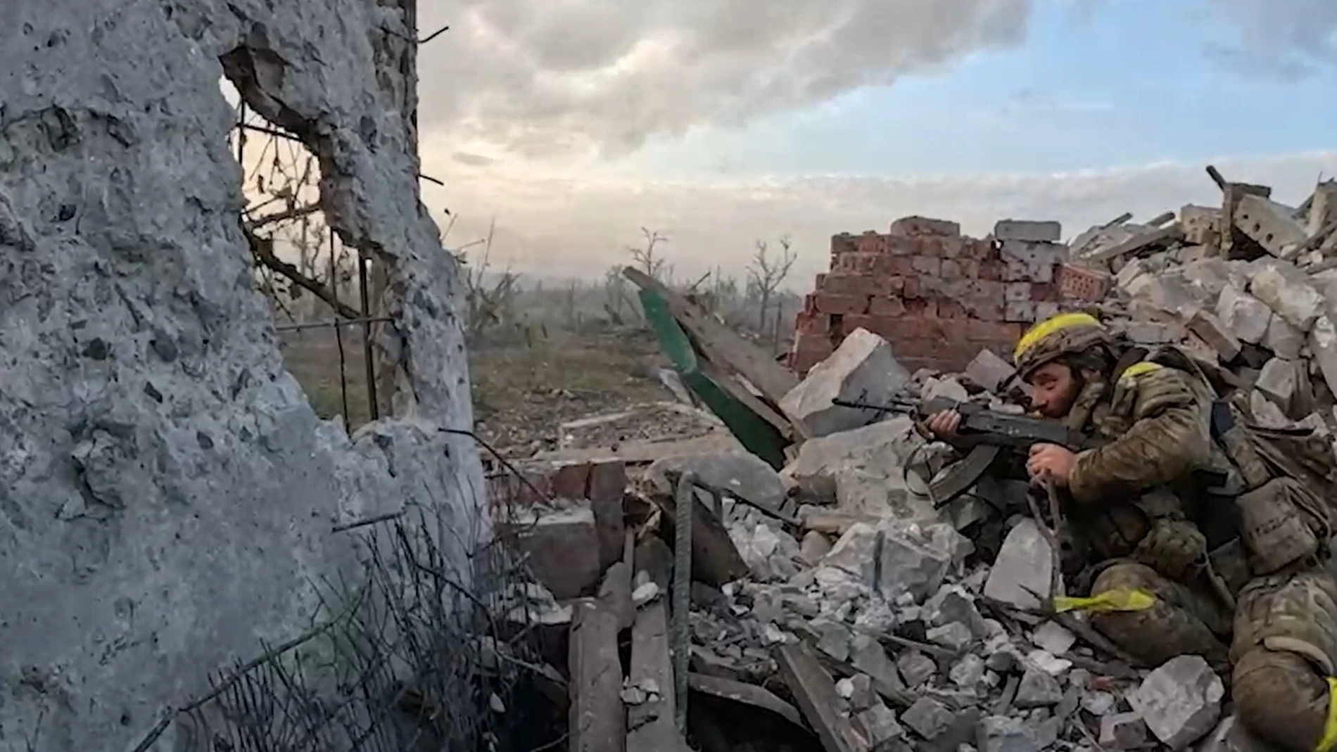 September 16, 2023, Andriivka, Donbas, Ukraine: VIDEO AVAILABLE: CONTACT INFO@COVERMG.COM TO RECEIVE**..This GoPro video, published by the 3rd Assault Brigade of the Ukrainian Armed Forces on Saturday (16September2023), shows troops liberating the village of Andriivka in the Donbas region...Captioning the footage, the soldiers wrote: "The enemy was firing mortars, and the mines were getting closer and closer. Stormtroopers continued to hunt the enemy in the middle of the battlefield — in a ...