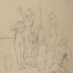 El dibujo preparatorio de "El harén"