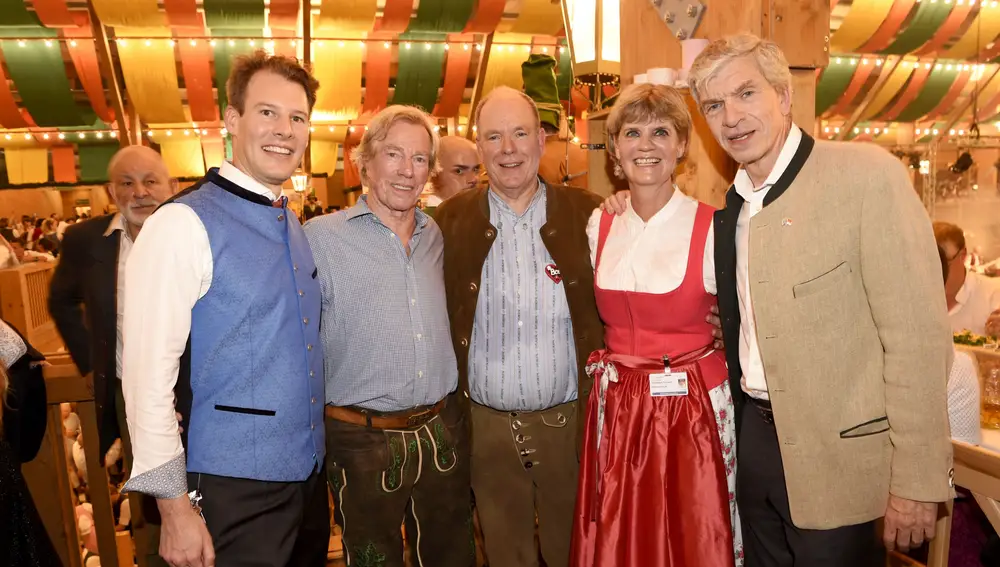 Alberto de Mónaco en el Oktoberfest de Múnich