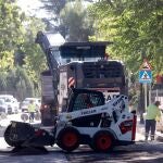 Última "operación asfalto", realizada el pasado agosto