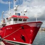 El barco "García del Cid" del Consejo Superior de Investigaciones Científicas (CSIC) 