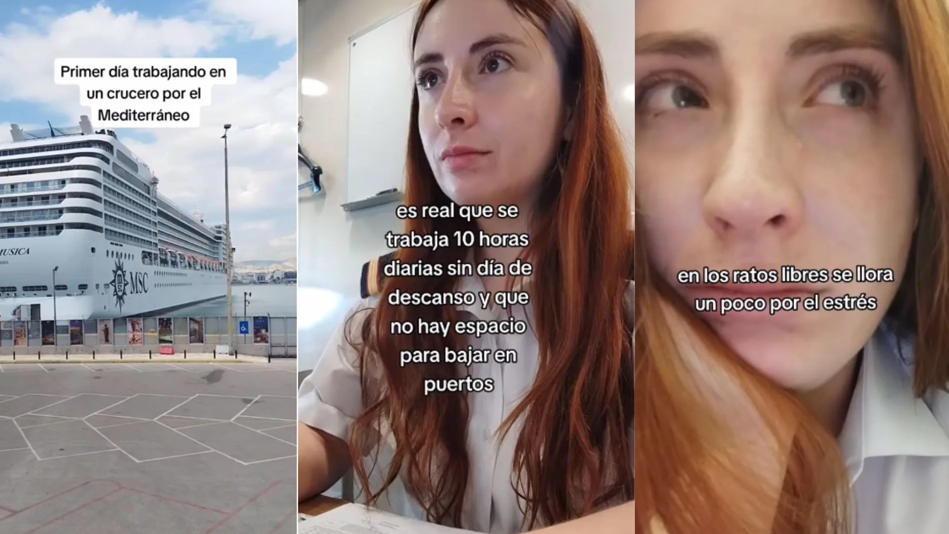 Así es la realidad de esta trabajadora a bordo de un crucero