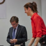Almeida y Maestre, en una reunión municipal