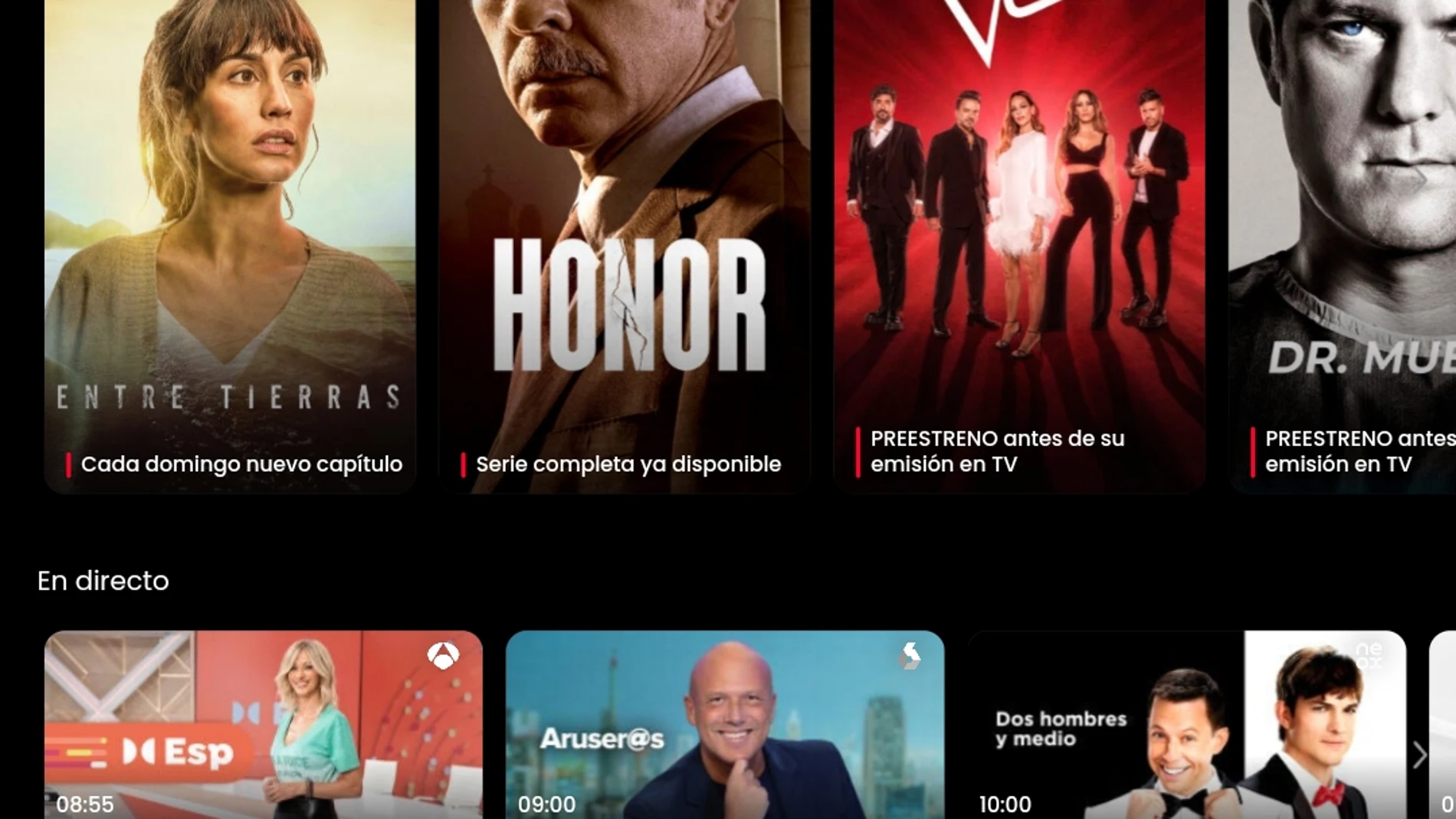 El nuevo atresplayer