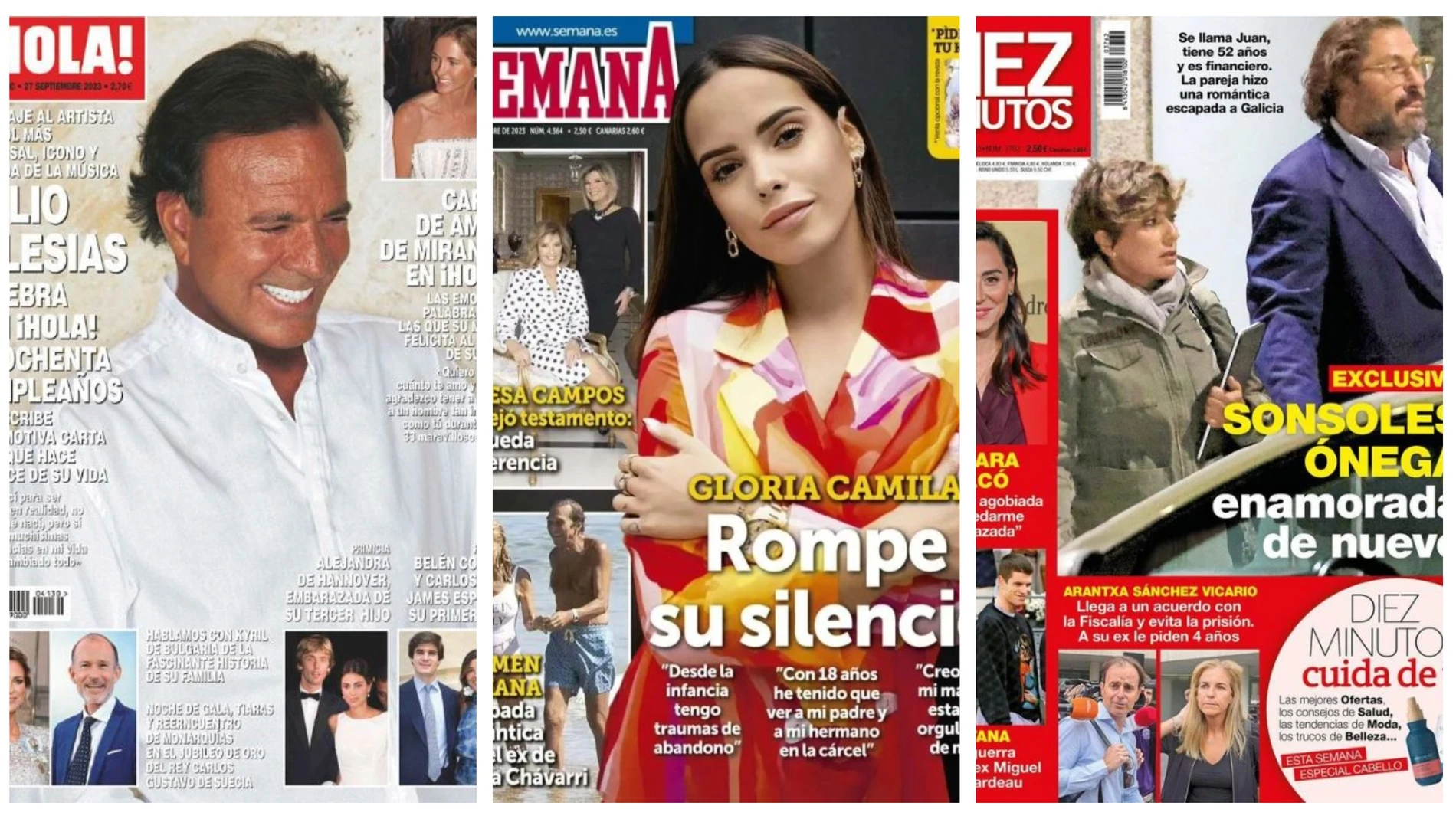 Portadas revistas 20 septiembre 2023