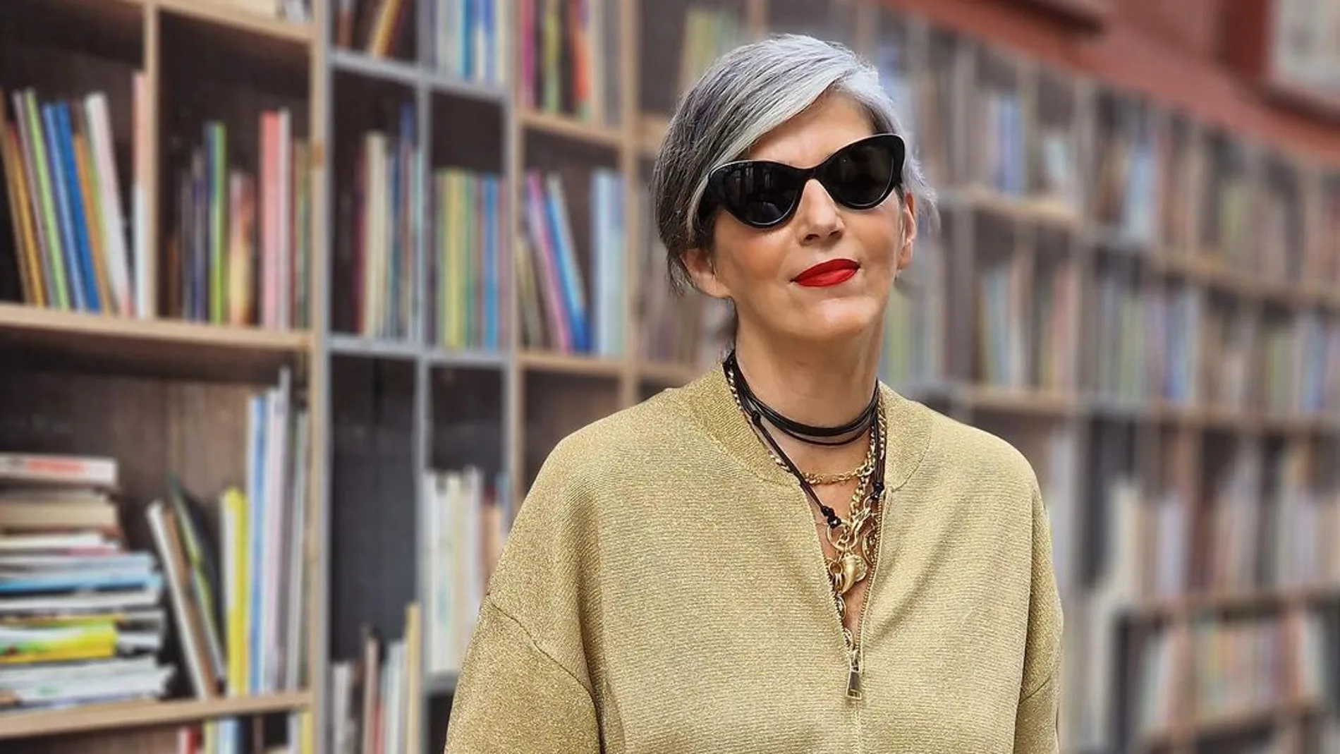 Carmen Gimeno con look de Zara.