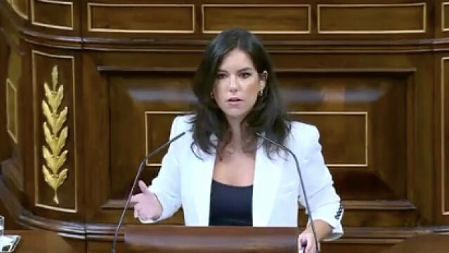 Pepa Millán, portavoz parlamentaria de Vox