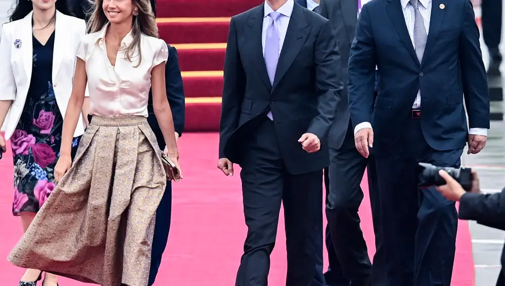 Syrian President Bashar al-Assad arrives in China for the Asian Games