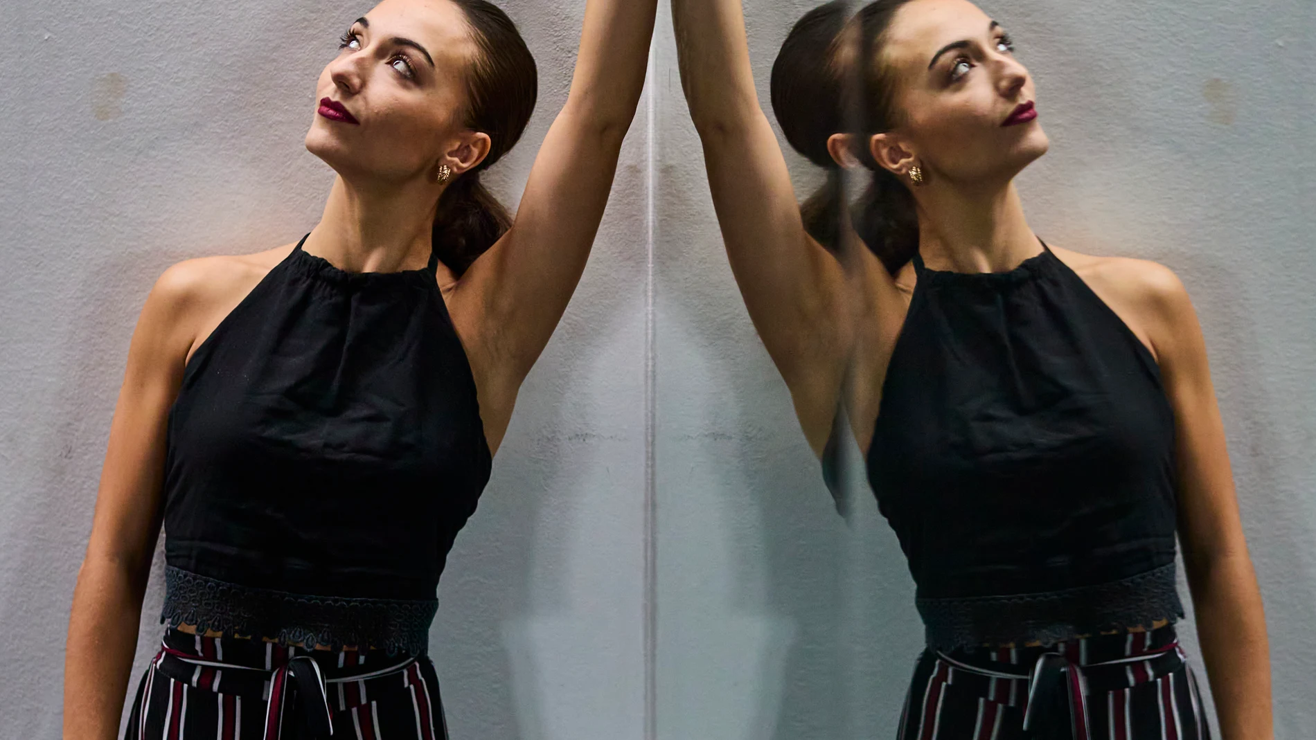 Entrevista con Cristona Cazorla. La bailarina y coreógrafa madrileña Cristina Cazorla homenajea a su ciudad natal en 'Madrileña', un espectáculo que se estrena los días 21 y 22 de septiembre en la Sala Negra de Teatros del Canal dentro del marco de Canal Baila y que ofrece al espectador un paseo por las costumbres y la esencia de la capital © Alberto R. Roldán / Diario La Razón. 21 09 2023
