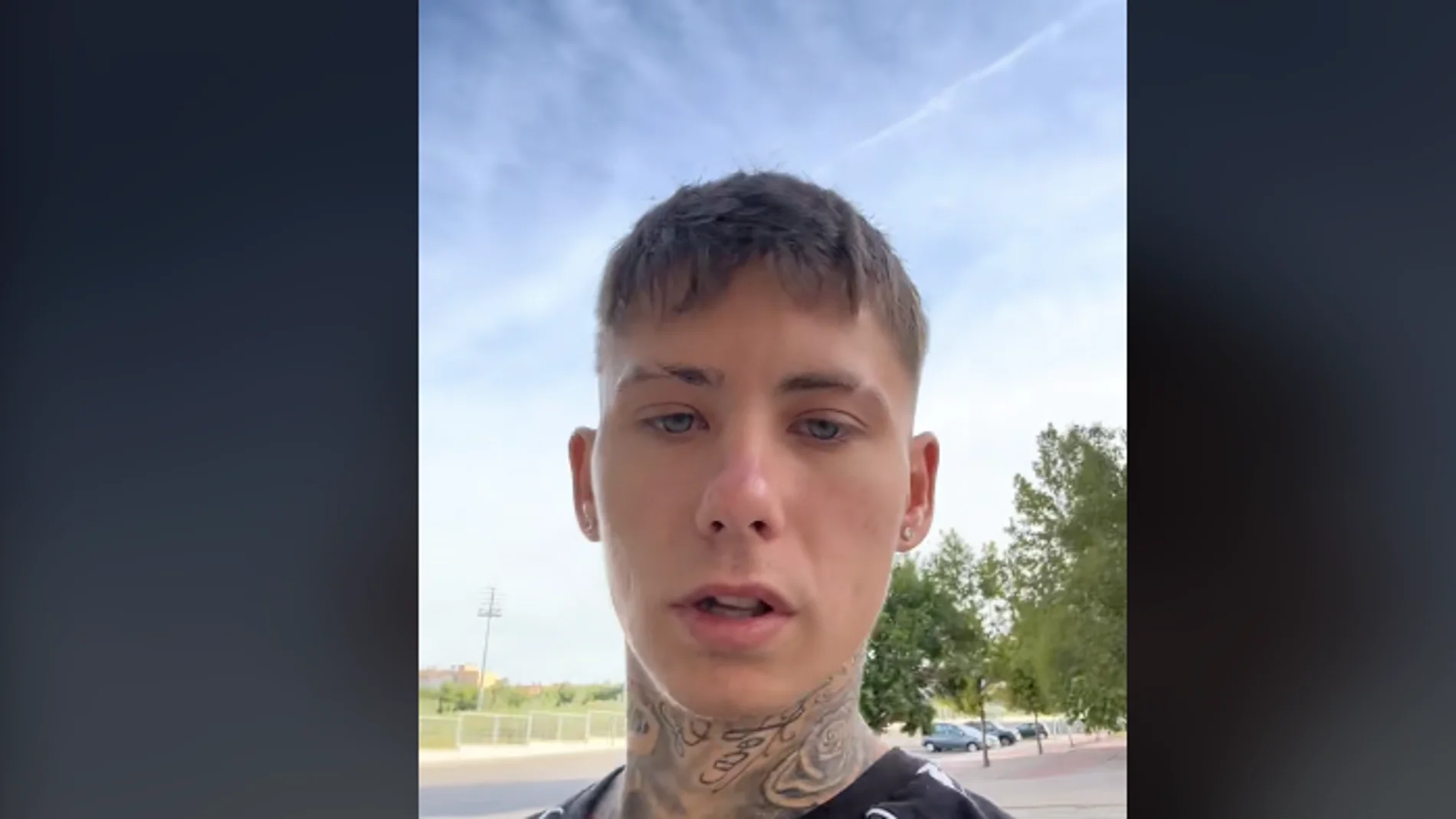 Nano, en un momento del vídeo