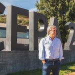 José Moro en sus bodegas Cepa 21