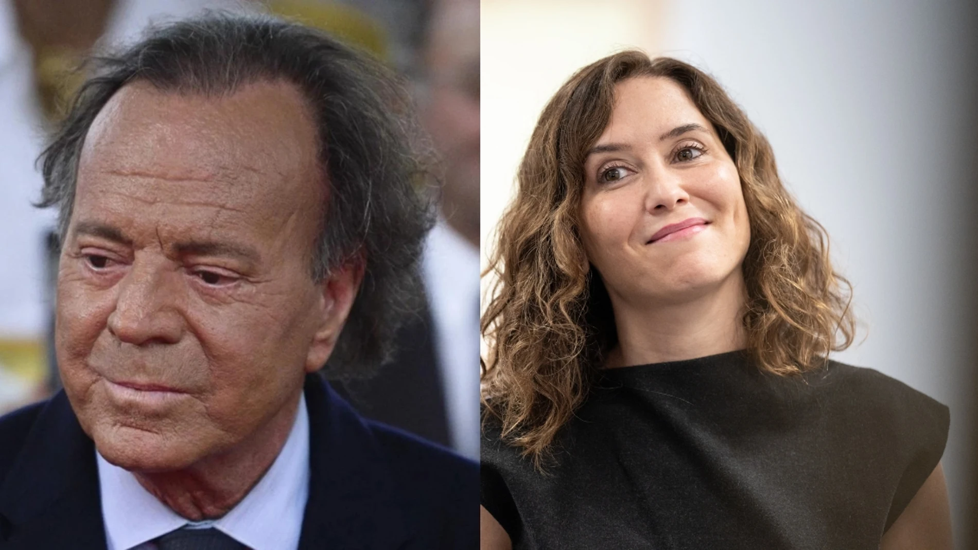 Ayuso felicita el cumpleaños a Julio Iglesias