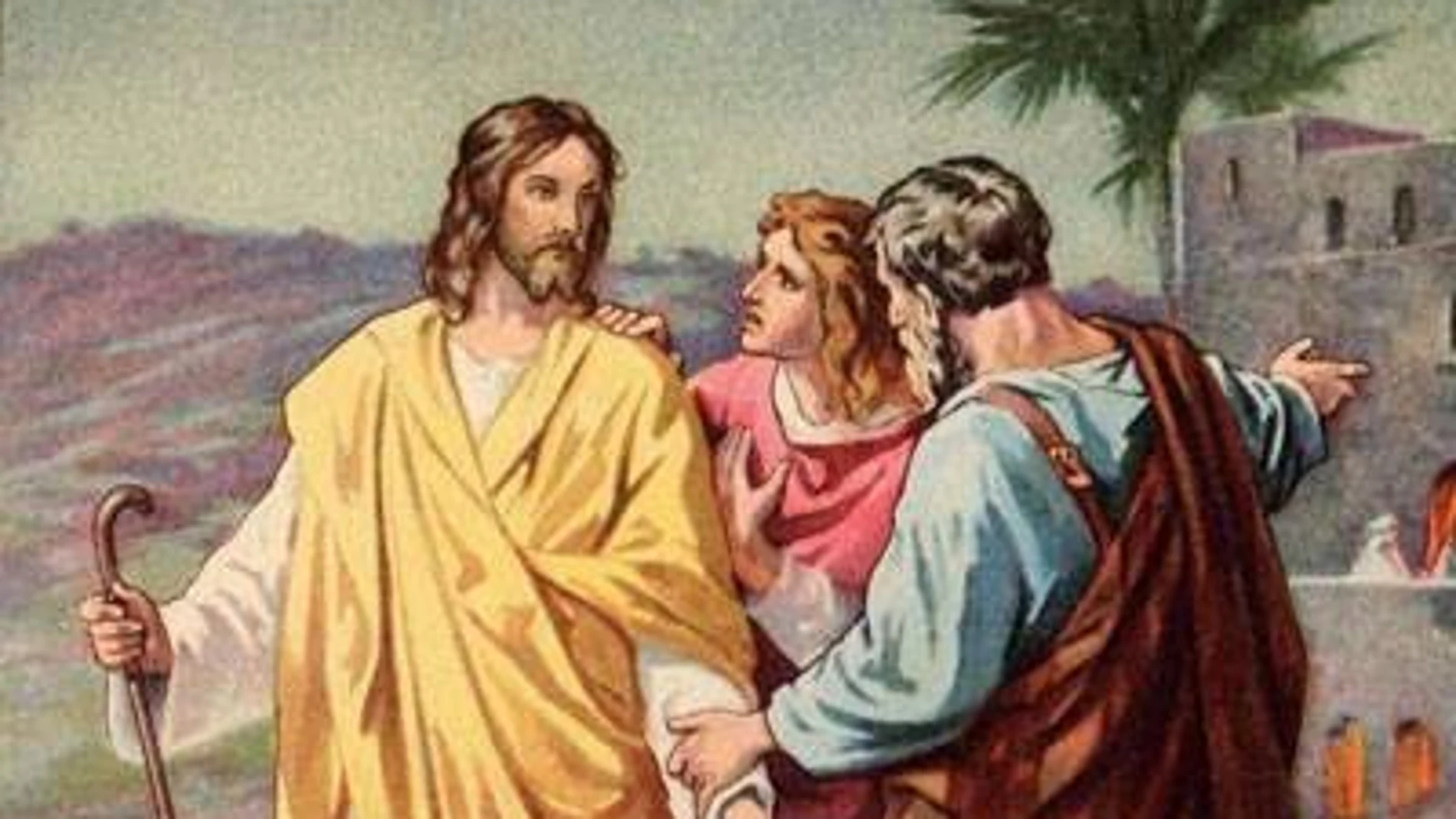 San Cleofás es la primera con la que Jesús habla después de su resurrección