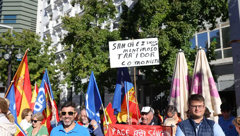 El PP celebra un acto contra la amnistía en Madrid