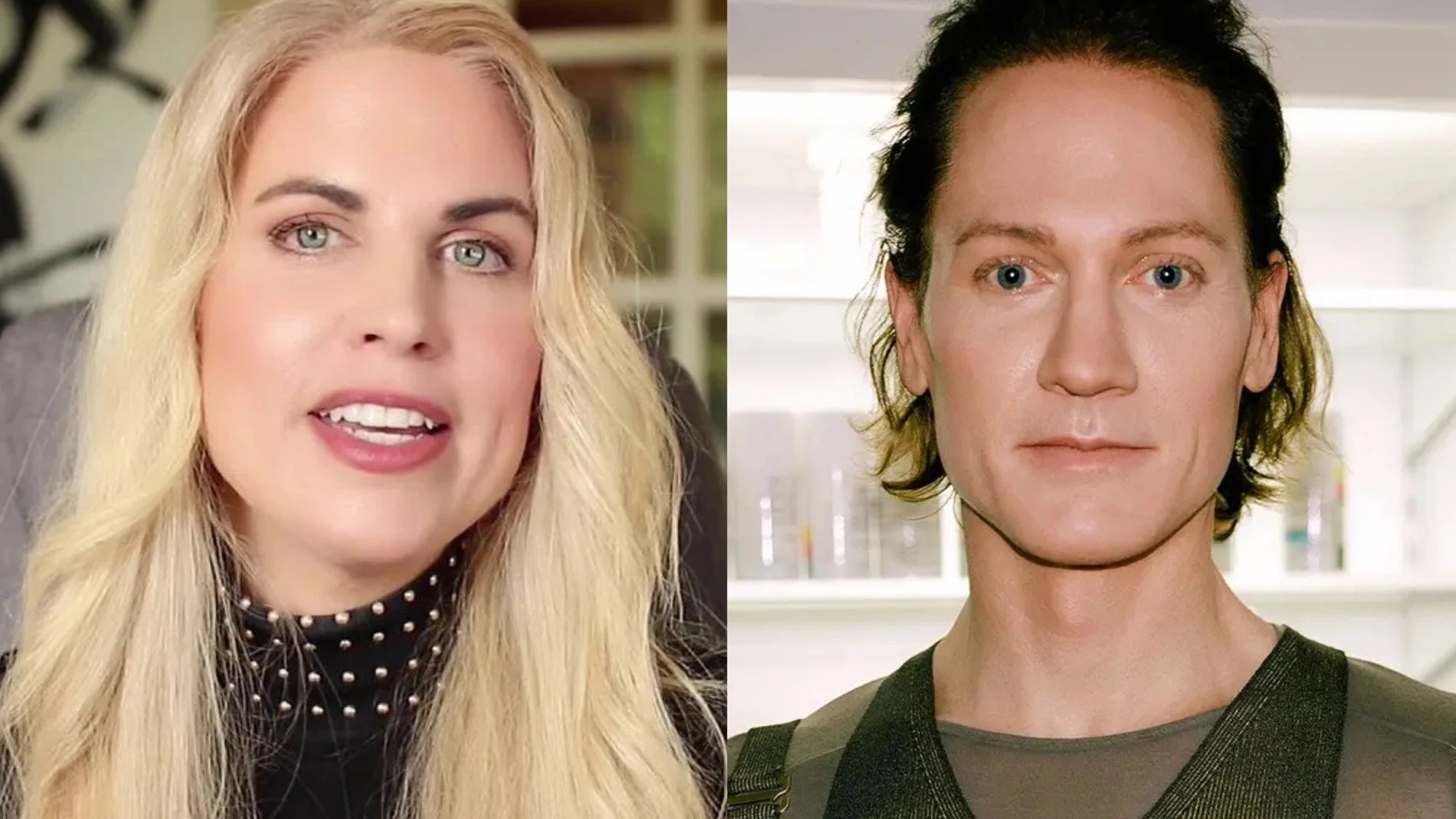 Liz Parrish y Bryan Johnson