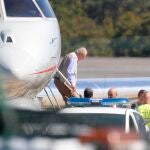 (AMP) Rey Juan Carlos vuelve a aterrizar en Vigo, tras un mes de su partida, para participar en las regatas de Sanxenxo