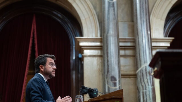 Aragonès inicia el Debate de Política General en el Parlament de Catalunya