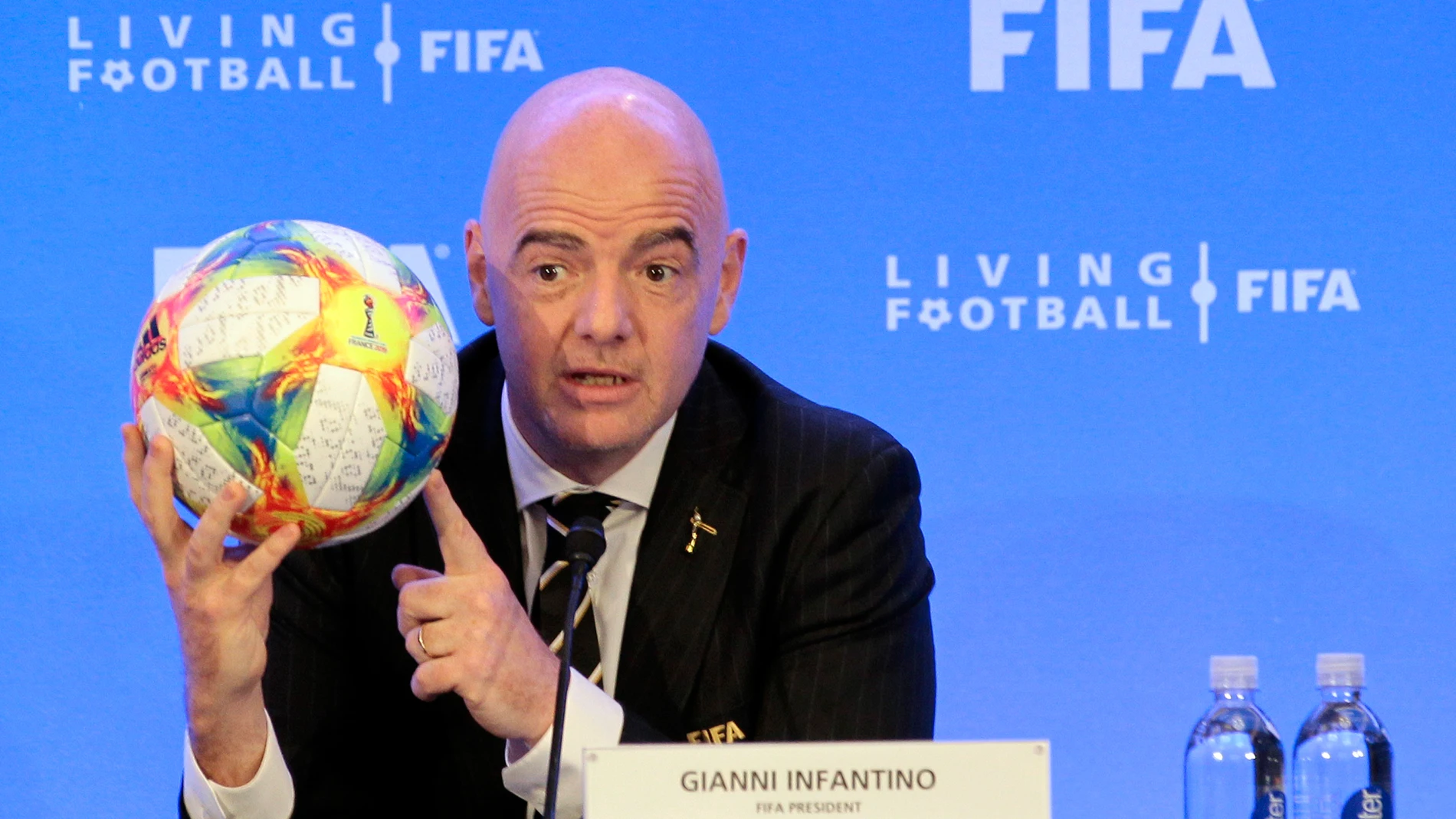 Gianni Infantino, presidente de la FIFA
