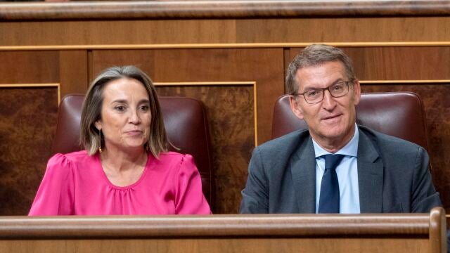 Segundo día de la sesión de investidura de Feijóo en el Congreso de los Diputados
