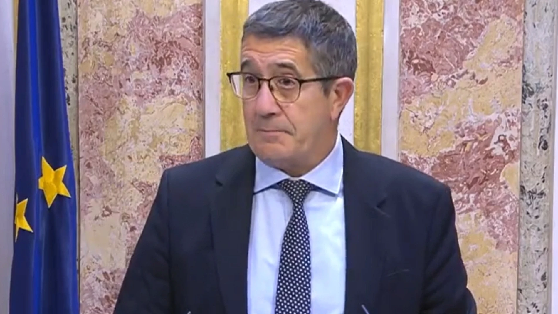 Patxi López tras la investidura en el Congreso