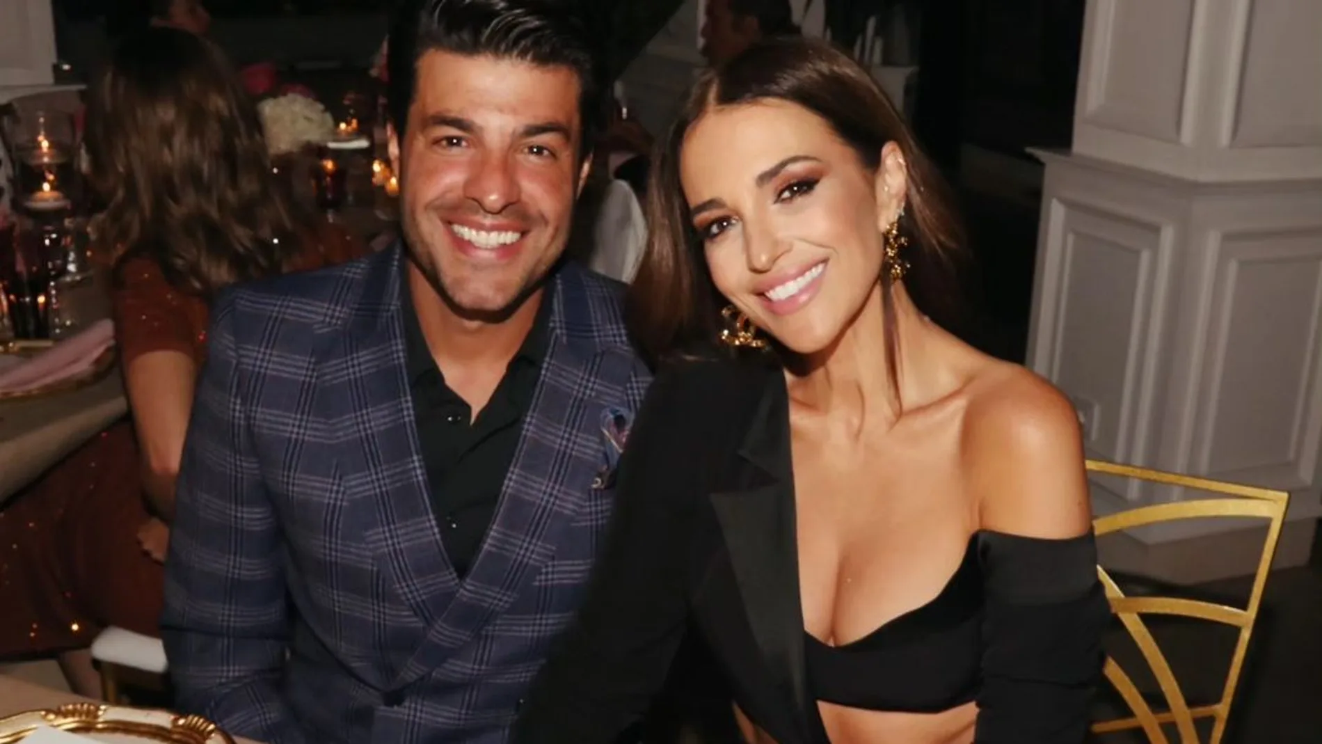 Paula Echevarría con Miguel Torres.