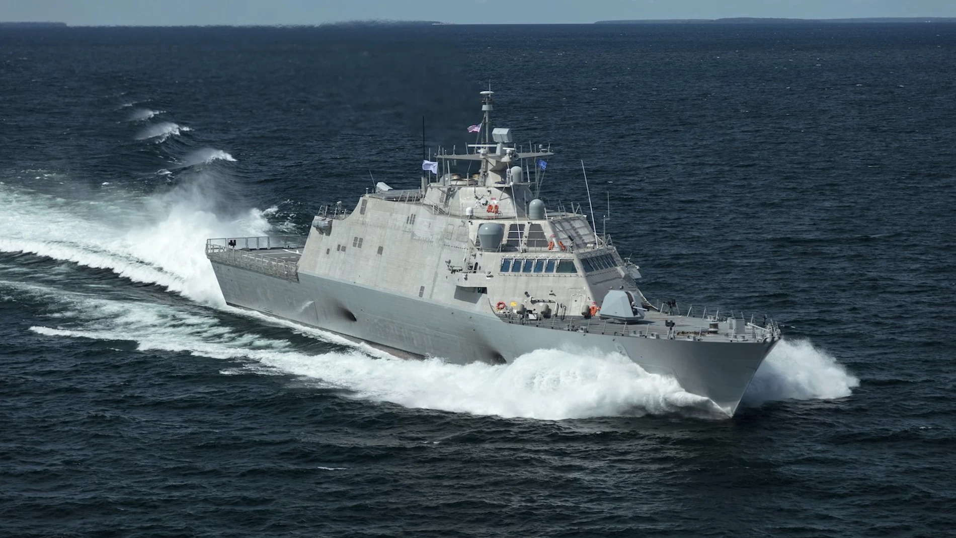 Imagen del USS Little Rock de la US Navy